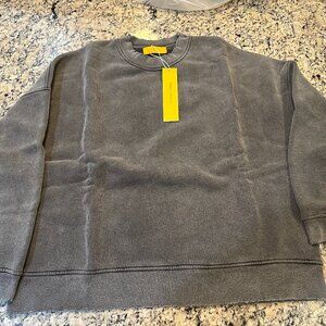 YELLOW LABEL CO COZYYY CREW LICORICE SWEAT SHIRT ONE SIZE